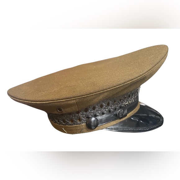 Vintage Lancaster Brand Los Angeles Sheriff Brown Hat 50s? - Picture 3 of 5